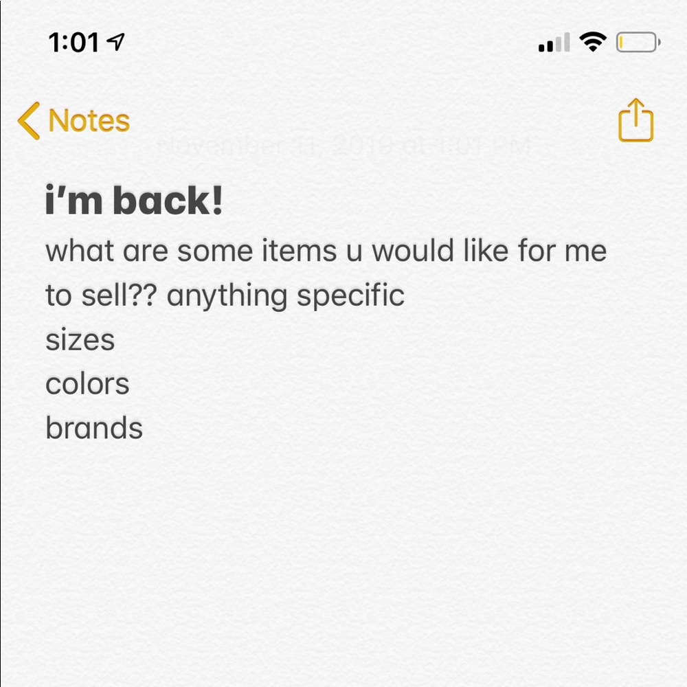 anything!